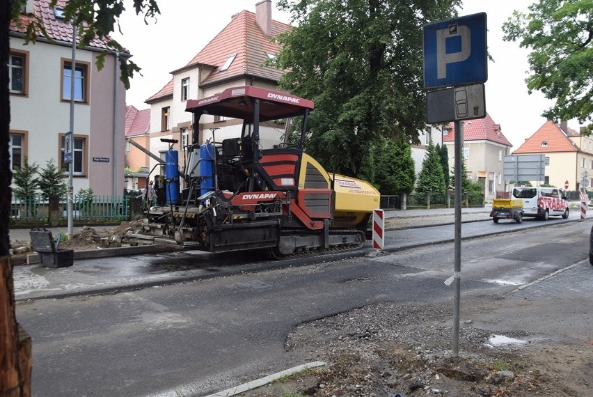 Na alei Żołnierza w Stargardzie obowiązuje obecnie ruch...