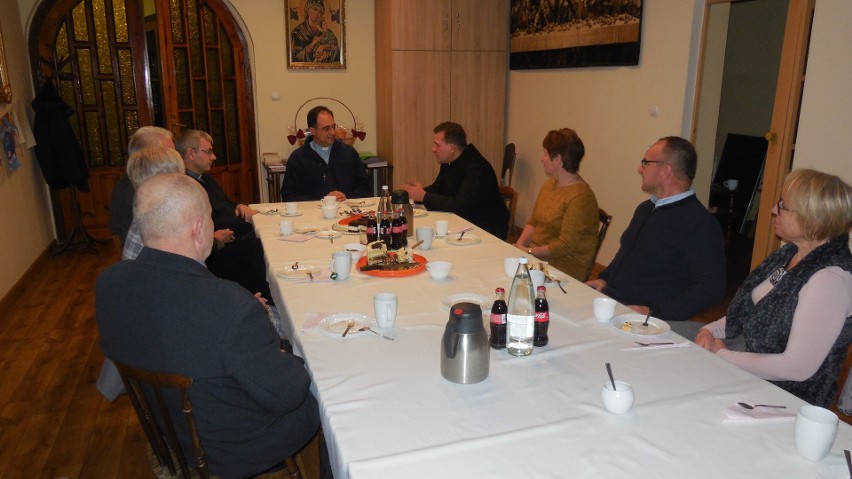 Spotkanie rodziny kl. Alfonsa z postularorem w Lisowicach