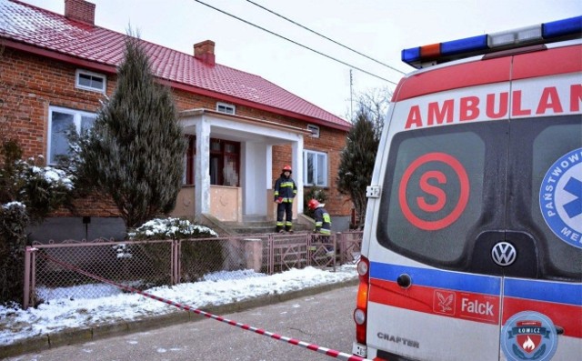 Do tragicznego pożaru doszło w domu jednorodzonym w Lisiewicach Małych