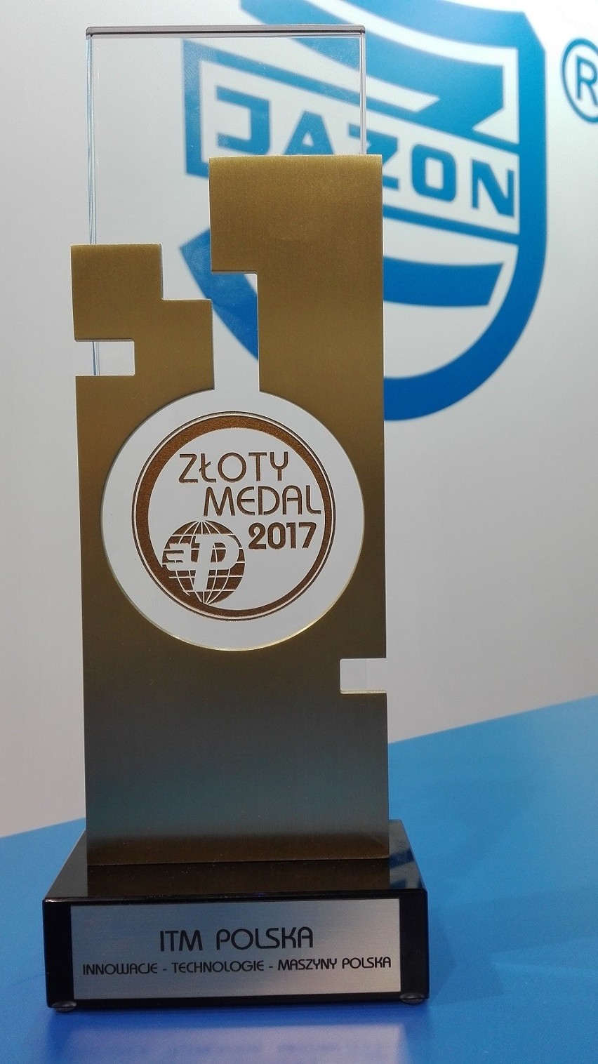 Szlifierka z firmy JAZON ze Złotym Medalem Międzynarodowych Targów Poznańskich