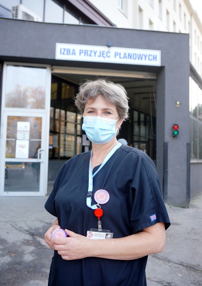 Krystyna Chałabis-Gnat, pielęgniarka oddziałowa SOR w SPSK4...