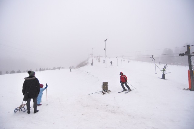 Szusowanie w Dolomitach w Nowy Rok miało swoich amatorów