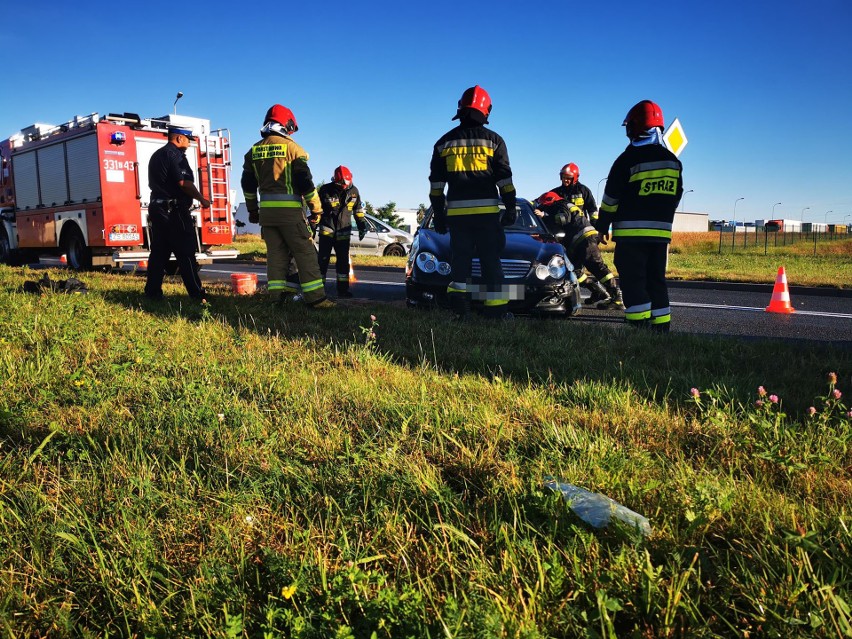 Wypadek w Koszalinie.