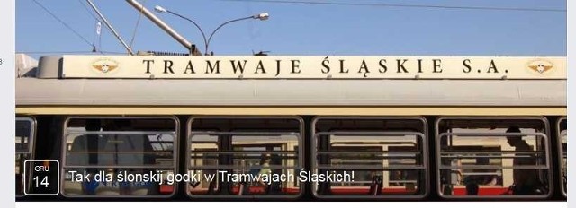 Tak dla ślonskij godki w Tramwajach Śląskich!