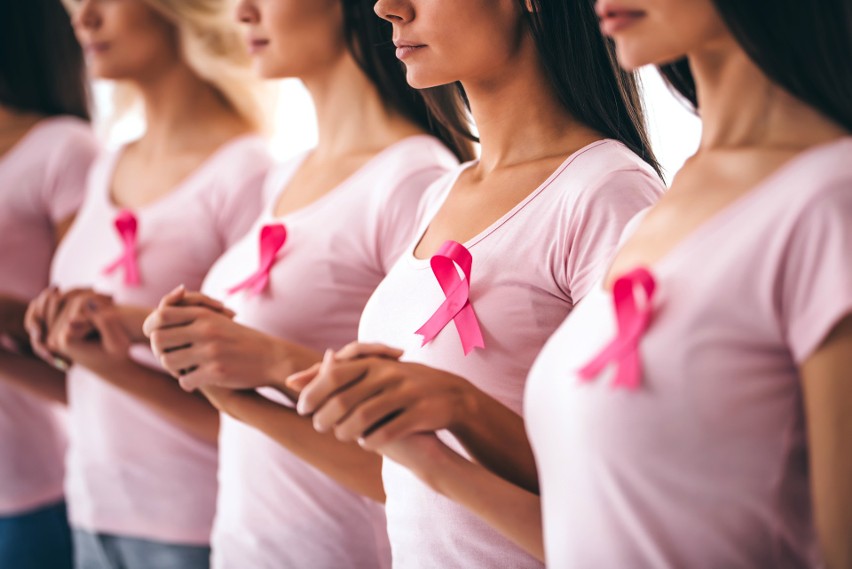 Rak piersi jest najczęściej występującym nowotworem u kobiet...
