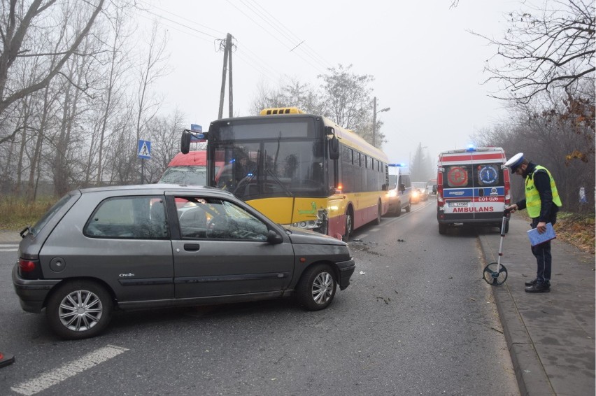 - Jechałem w kierunku ul. Przybyszewskiego, gdy nagle na...