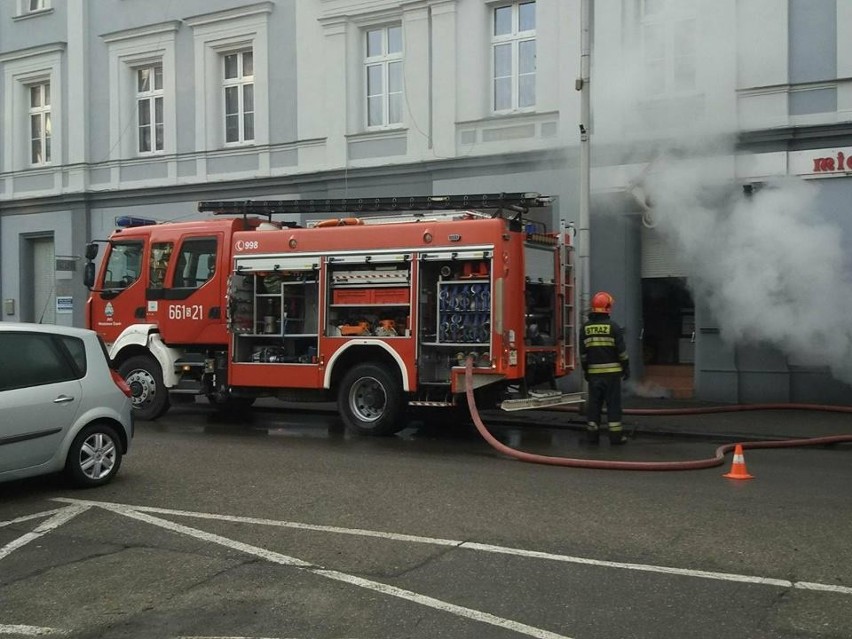 49-latek podpalił piwnicę w kamienicy przy ulicy Kubsza w...