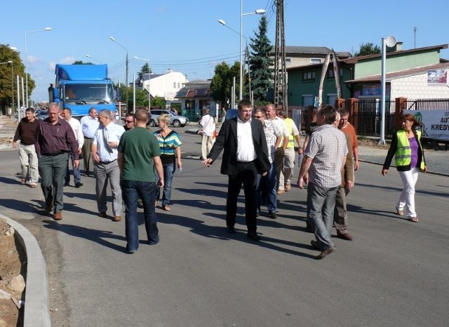 Radni, wiceprezydent Igor Marszałkiewicz i podlegli mu urzędnicy z Miejskiego Zarządu Dróg i Komunikacji zawitali między innymi na ulicę Słowackiego.