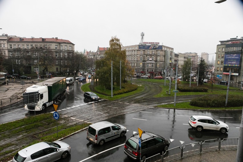 Zdjęcia z przebudowy pl. Szarych Szeregów w Szczecinie