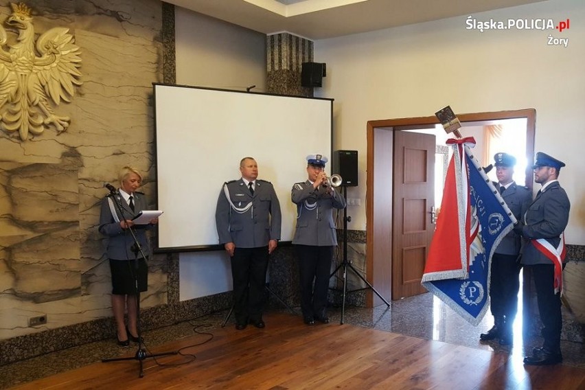 Żorscy policjanci odebrali awanse