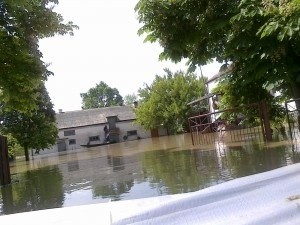 W maju 2010 powiat zwoleński znalazł się pod wodą. Wylała...