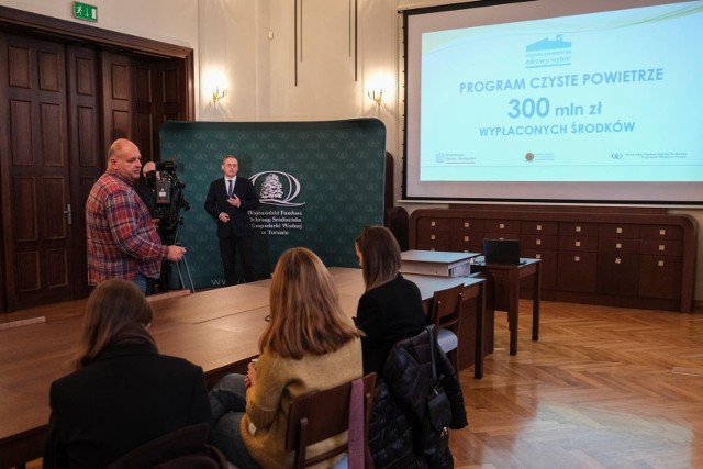 Programem "Czyste powietrze" zajmuje się Wojewódzki Fundusz Ochrony Środowiska i Gospodarki Wodnej w Toruniu