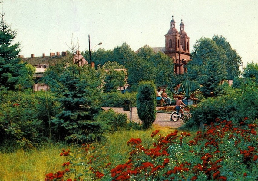 Aleksandrów Łódzki, Rynek, lata 1970-1974 .