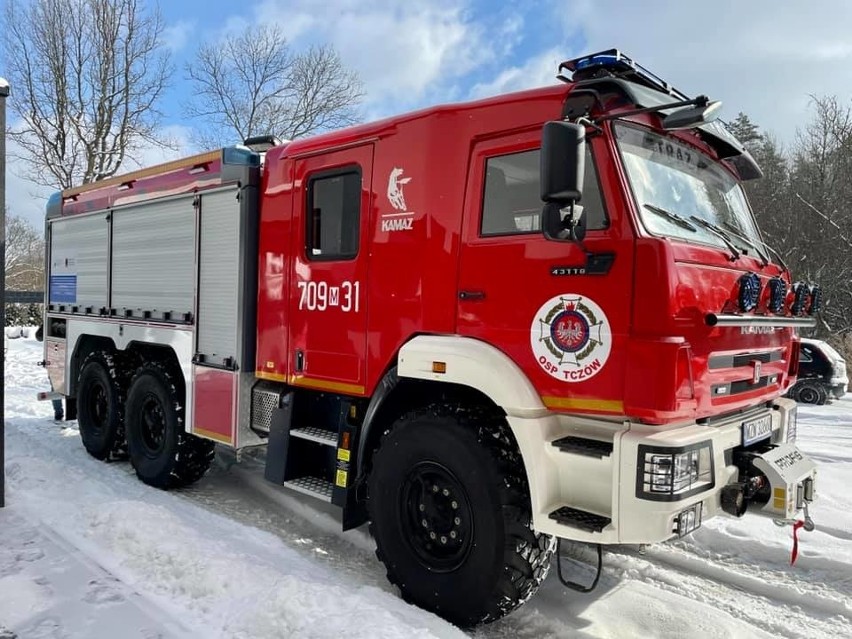 Ochotnicza Straż Pożarna z Tczowa ma nowy wóz strażacki....