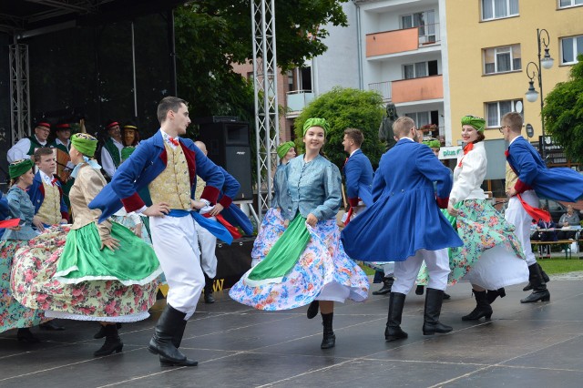 Kaszubska sobota na bytowskim rynku.