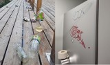 Kraków. Śmieci, graffiti i wandalizm na Zakrzówku. Piękny zakątek szybko zamienił się w śmietnisko. ZZM apeluje