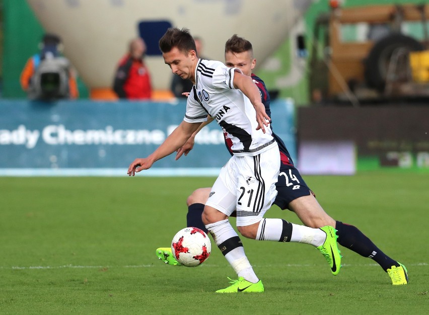 Pogoń Szczecin - Legia Warszawa 0:2.