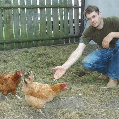 Matthias Frank ma 37 lat. Z wykształcenia jest inżynierem, od trzech lat w Borowym Młynie pod Pszczewem prowadzi gospodarstwo rolne.