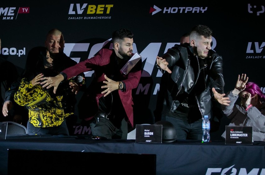 24.03.2019 warszawa konferencja przed 3 gala fame mma...