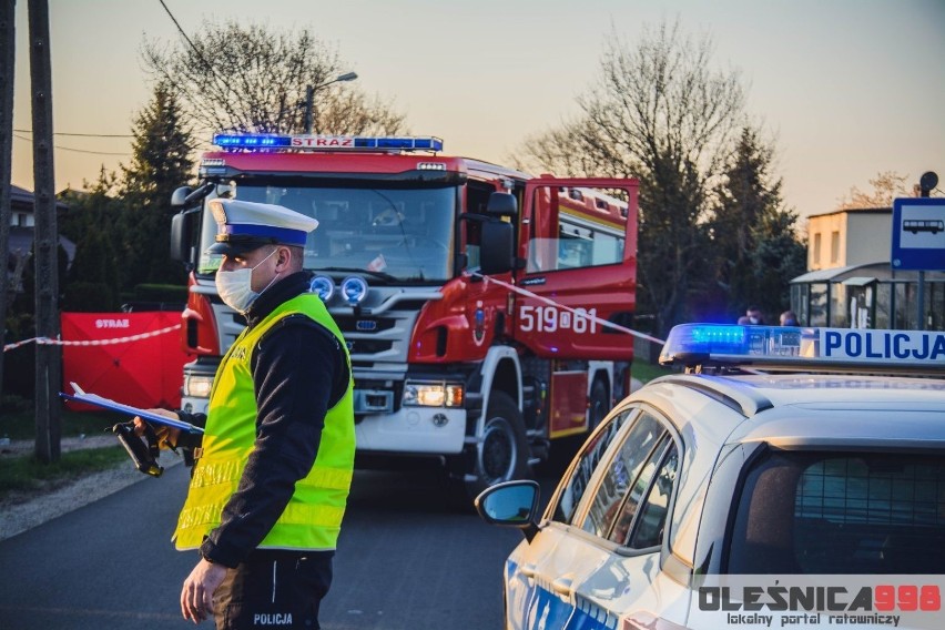 Motocyklista uderzył w betonowy przepust. Zginął na miejscu