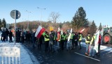 Problemy na przejściach granicznych w związku z protestami w Niemczech 