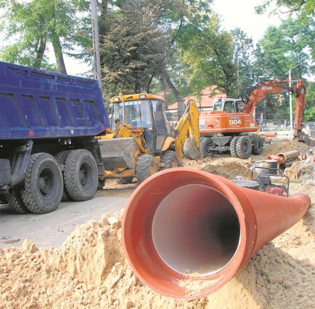 Pozwolenie na budowę spornego odcinka kanalizacji jest od 2005 roku