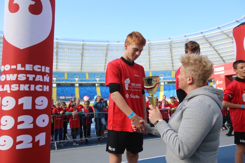 Silesia Marathon 2019. Bieg Śląskie 1919-2019 ZDJĘCIA, WYNIKI Blisko tysiąc dzieci w biegu ze startem i metą na Stadionie Śląskim