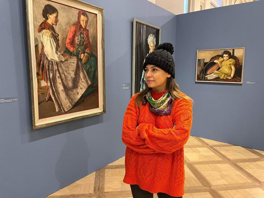 Aktorka Anna Mucha gościem Muzeum imienia Jacka Malczewskiego w Radomiu. Zobacz czym się zachwyciła