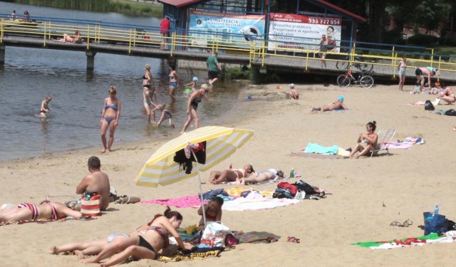 Najlepiej wyposażonym kąpieliskiem jest zalew na radomskich Borkach.