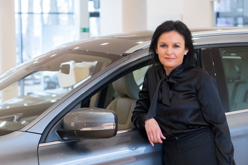 Katarzyna Arefiew zarządza dwoma salonami Volvo, salonem...