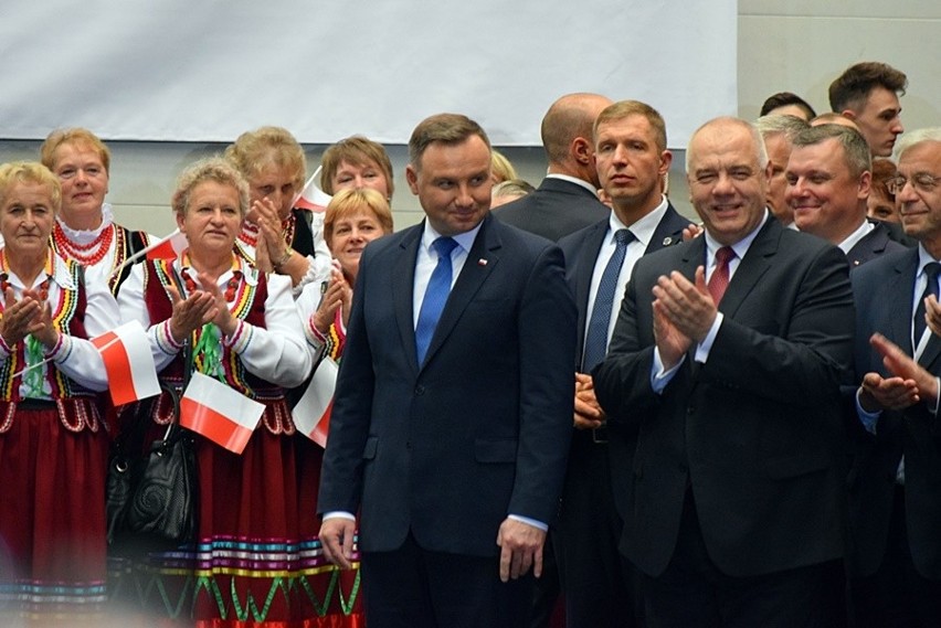 Andrzej Duda rozpoczął swoją kampanię prezydencką od wizyty w Biłgoraju. Zobacz zdjęcia