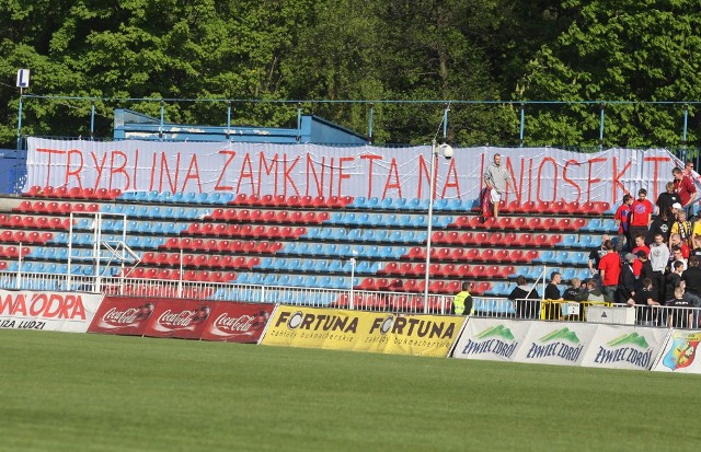 Stadion Odra Wodzisław nie należy do tych z gatunku "stadiony świata"