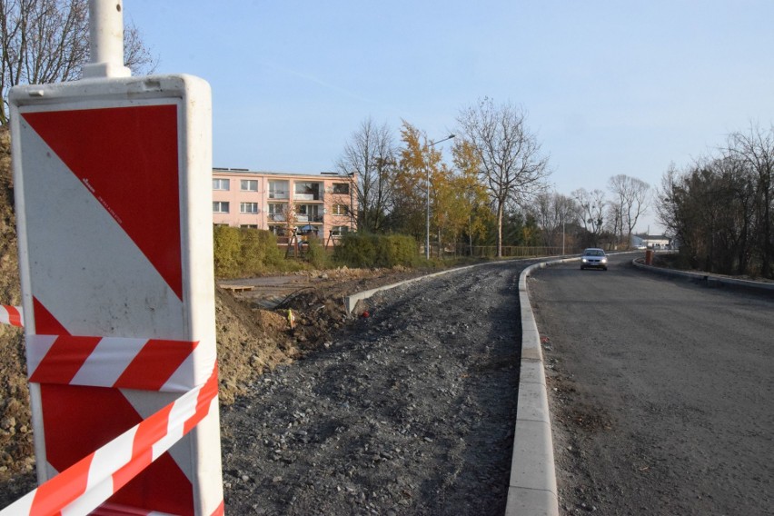 Remont drogi wojewódzkiej nr 494 w Oleśnie.