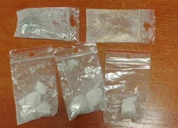 Narkotyki znalezione przez staszowskich kryminalnych.