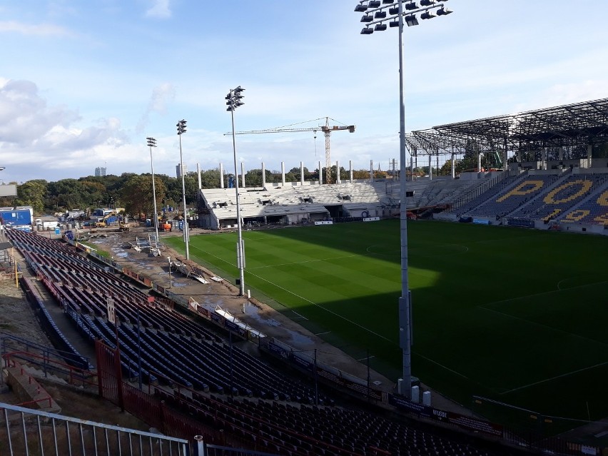 Stadion Pogoni Szczecin - stan 18 października 2020 r.