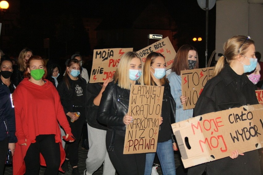 Strajk Kobiet w Grodkowie.