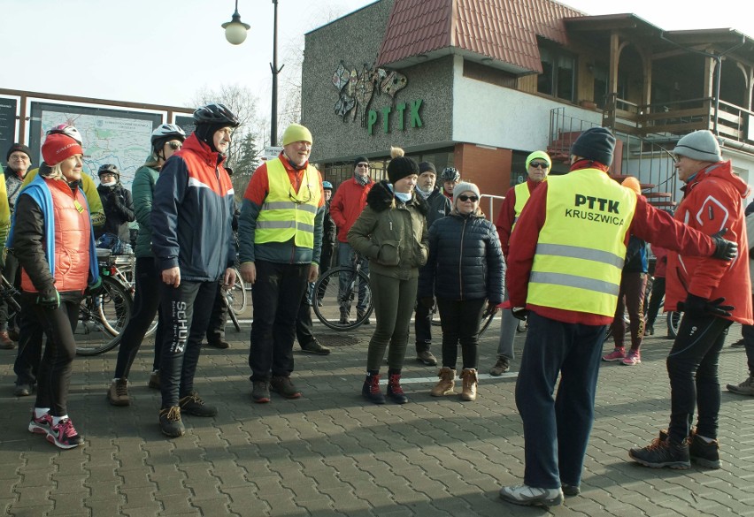 Ponad 40 cyklistów skorzystało z zaproszenia Kruszwickiej...
