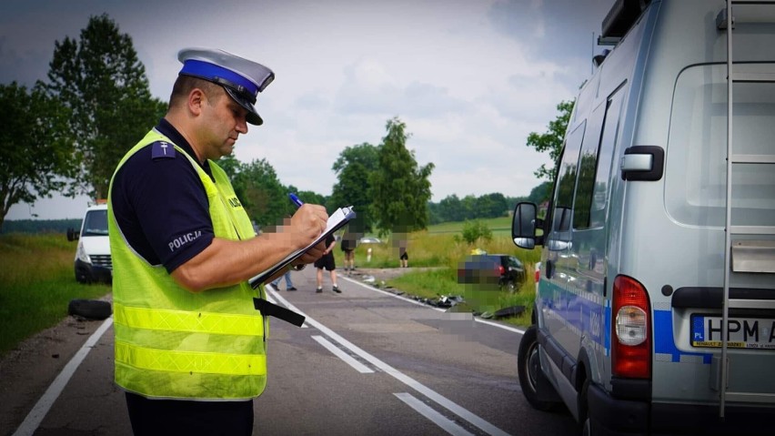 Wyrzyki. Wypadek na trasie Bożejewo - Łomża. Zderzyły się...