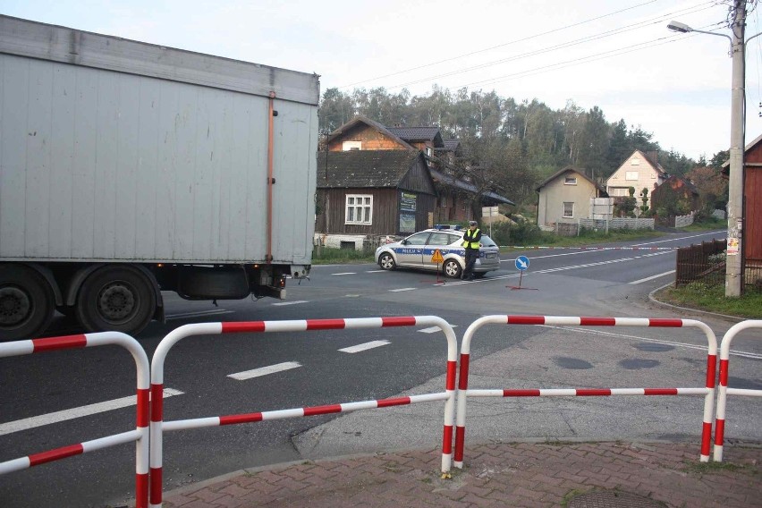 Wypadek cysterny w Żerkowicach