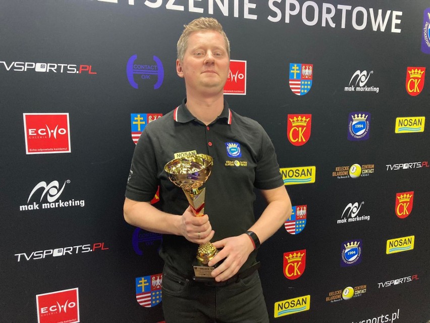 Bilard. Dobra gra Nosanu Kielce na Turnieju TvSports Cup