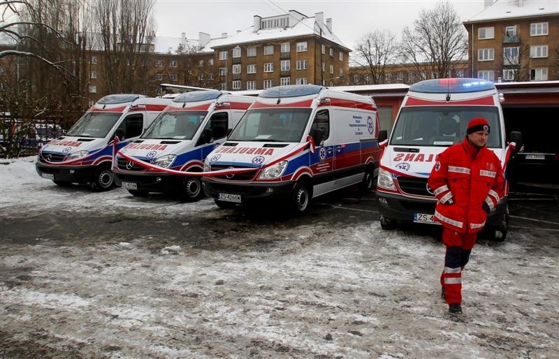 Nowe ambulanse w Szczecinie