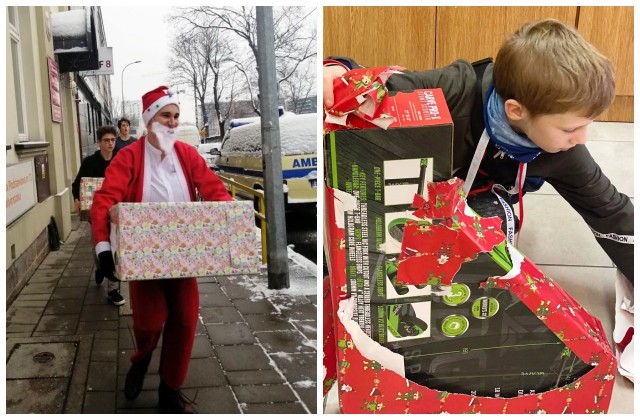 Uczniowie z „Fabrycznej” przygotowali świąteczną pomoc dla dzieci i biednych rodzin