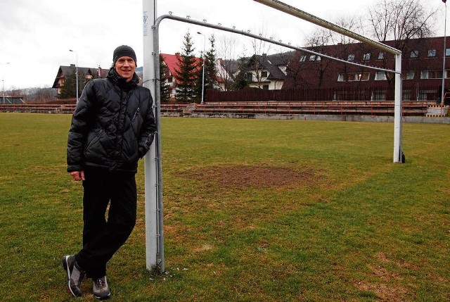 Leszek Behounek, dyrektor MOSiR w Zakopanem, chce, by stadion przy Orkana był pełen dzieciaków