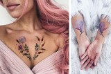 Przepiękne, kobiece tatuaże z motywem roślinnym. To prawdziwe dzieła sztuki!