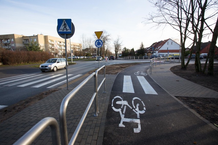 Ścieżka rowerowa na 3 maja w Słupsku