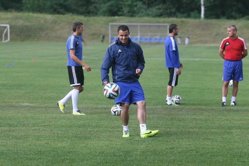 Dawid Janczyk w Piaście Gliwice, a Piast trenuje [ZDJĘCIA Z TRENINGU]