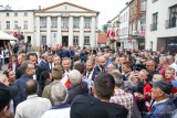 Prezydent Andrzej Duda spotkał się z mieszkańcami Olesna. To pierwsze tego typu wydarzenie po dwóch latach pandemii