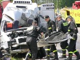 Wypadek w Chrzczonowicach: stan rannych poprawia się