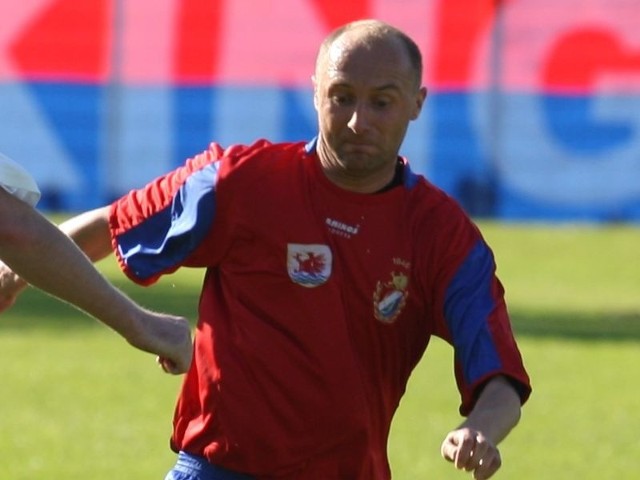 Adam Pietras długie lata był piłkarzem Gryfa Słupsk.
