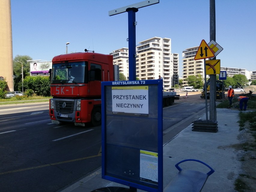 W związku z budową linii do Górki Narodowej tramwaje...